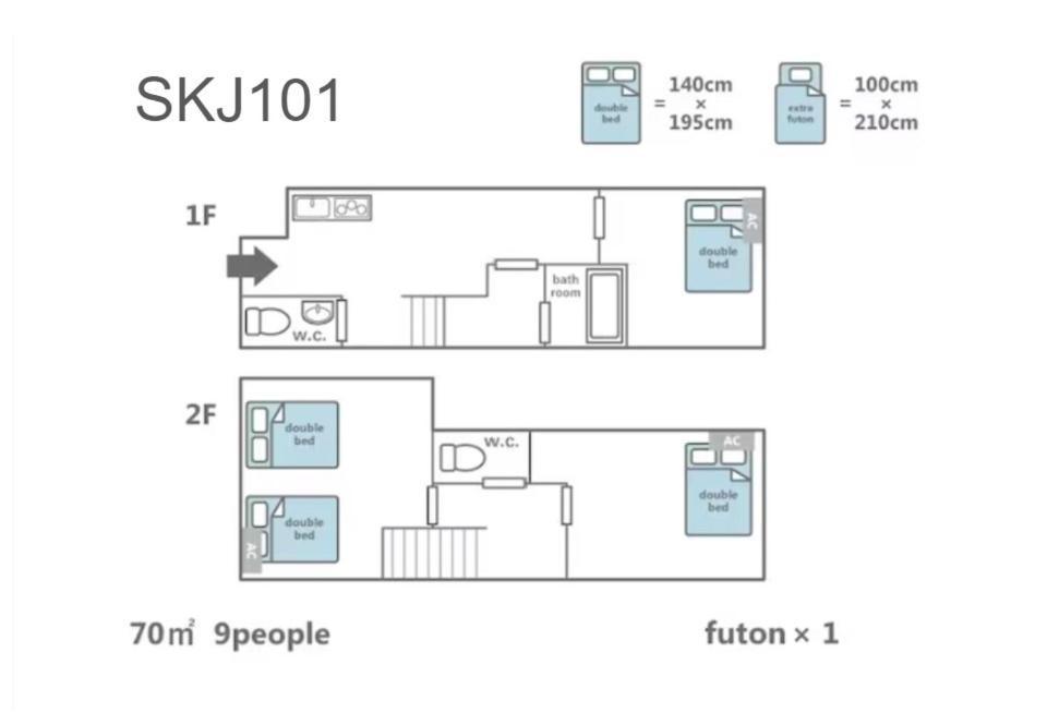 Sakurajima Building Villa โอซาก้า ภายนอก รูปภาพ